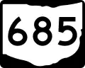 State Route 685 marker