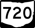 State Route 720 marker