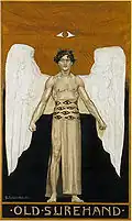 Cover illustration for Old Surehand by Karl May (1904)