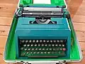An Olivetti Studio 45 Typewriter
