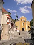 Church of St. Adalbert, also known as the "Church on the Rock" and "Church on the Hill"