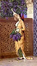 The Girl Who is Picking Up Lilac (1881)