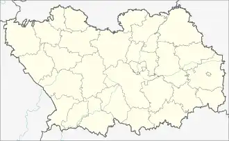 Chaadayevka is located in Penza Oblast