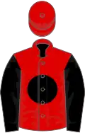 Red, black disc and sleeves