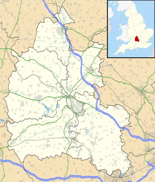 Rutherford Appleton Laboratory is located in Oxfordshire
