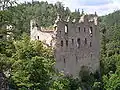 Remains of the castle