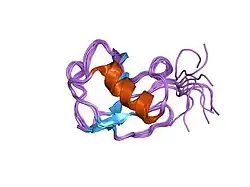 1v81: Solution structures of ubiquitin at 30 bar and 3 kbar
