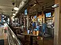 This end is home to Pack's Tavern's bar