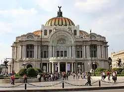 Front facade of the cultural center.
