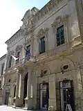 The Banca Giuratale, which was reconstructed by Zondadari in 1721