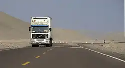 Pan-American Highway near Puerto De Lomas, Lomas District