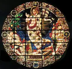 The Resurrection, Paolo Uccello (1443–1445), one of a series in the dome of Florence Cathedral designed by renowned Renaissance artists