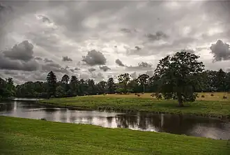 The park of the château de la Bretonnière, in Vigneux-de-Bretagne