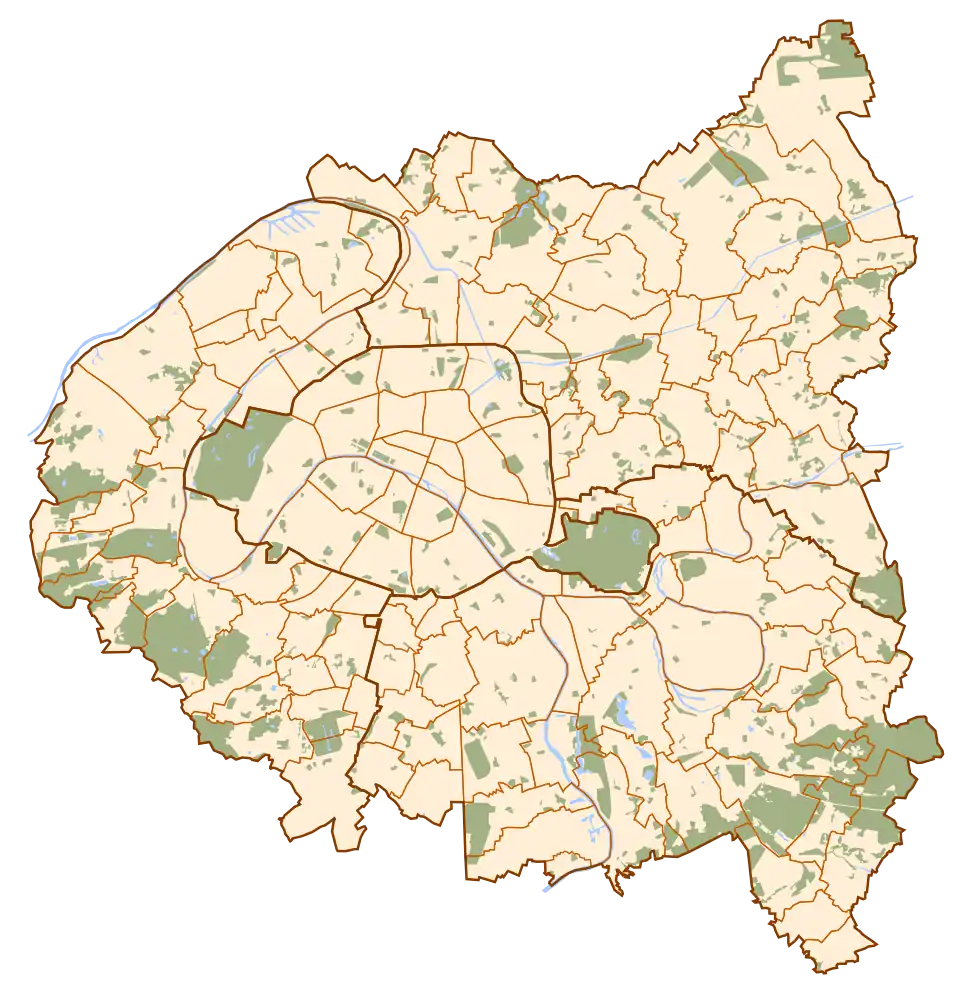 Fort de Châtillon is located in Paris and inner ring