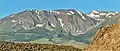 Mount Wood and Parker Peak seen from Panum Crater