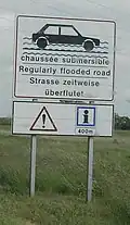 Warning notice