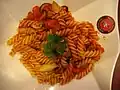 Mediterranean Barilla fusilli