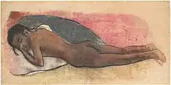 Reclining Nude, pastel, 1894–95, National Gallery of Art