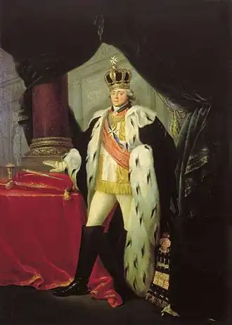 Paul I as Grand Master of the Order of Malta