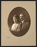 Shatev and his wife Vera during the interwar period