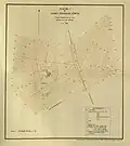 Topography of the valley around the shrine in 1919