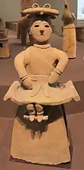 Seated woman