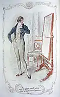 Persuasion (Jane Austen) ch 1: Sir Elliot took great care of himself and was particularly pleased with his appearance.