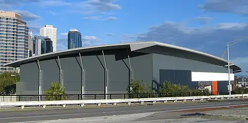 Western side viewed from Kwinana Freeway