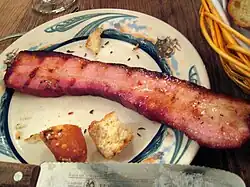 Peter Luger bacon