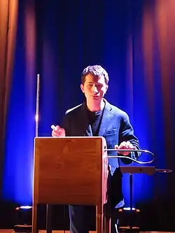 Peter Theremin plays theremin