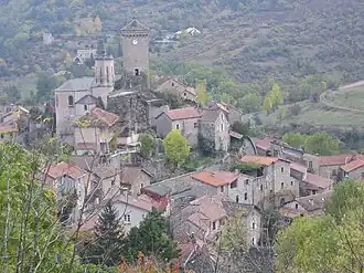 A general view of Peyreleau