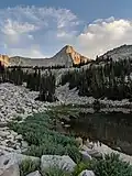 Pfeifferhorn from Maybird Gulch