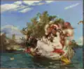 Phaedria and Cymochles by William Etty, 1830