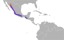 Map of range