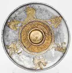 Silver phiale with Amazonomachy (430-420 BC, Vassil Bojkov collection, Sofia, Bulgaria)