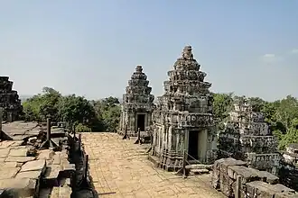 Upper terrace