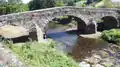 Puente medieval sobre el río Suarón