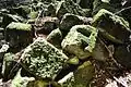 Fallen blocks