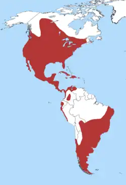 Map of range