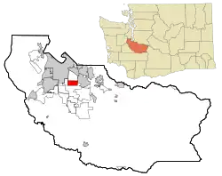 Location of Summit, Washington