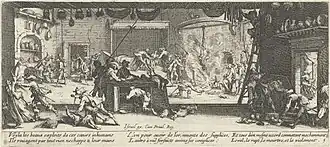 Plate 5: Le pillage