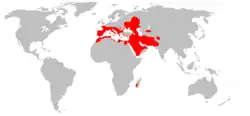 Map of range