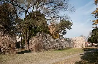 Southeastern walls of Pirot Fortress