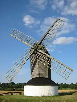 Image 17 Windmill Photo credit: Michael Reeve Pitstone Windmill, believed to be the oldest windmill in the British Isles A windmill is an engine powered by wind energy. In Europe, windmills have been used since the Middle Ages. They were developed from the 12th century, apparently from technology gained by crusaders who came into contact with windmills in the Middle East. Persian sources indicate windmill use as early as the 7th century BC. In the United States, the development of water-pumping windmills was a major factor in allowing the farming of vast areas of North America. More selected pictures