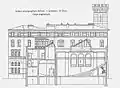 Sectional plan of the Oceanographic Institute