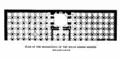 Plan of the prayer hall