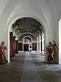 Interior of the Convent of the Cistercian Monastery in Plasy
