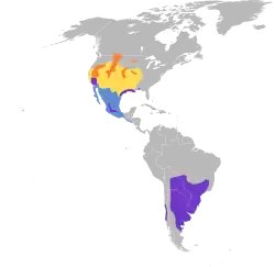 Map of range