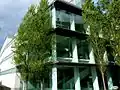 Glass building