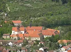 View from the east